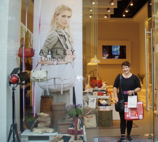 shopping in london at westfield