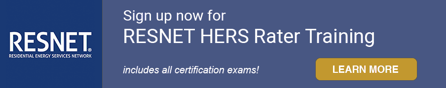 Learn more about Everblue's RESNET HERS Rater Training