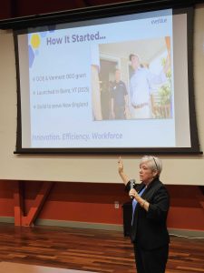 Nancy Lynch presenting at NH Weatherization Day